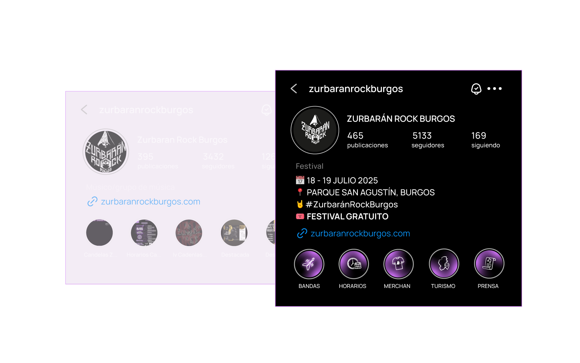 Zurbarán Rock Burgos Instagram